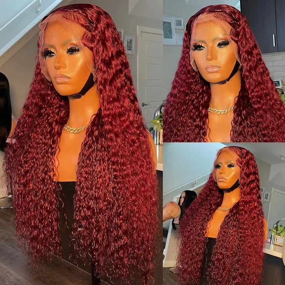 Luxe Wine Red Deep Wave