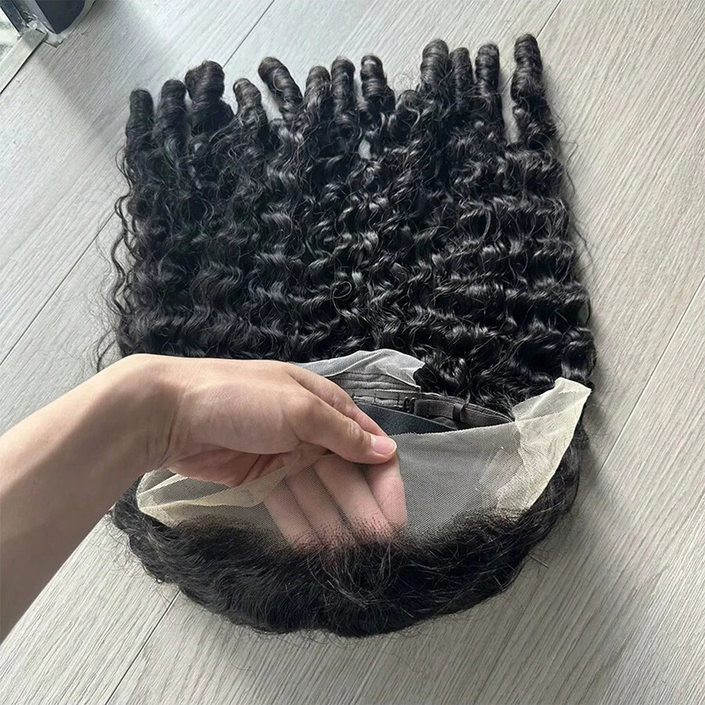 Luxe Burmese Curly Wig Human Hair