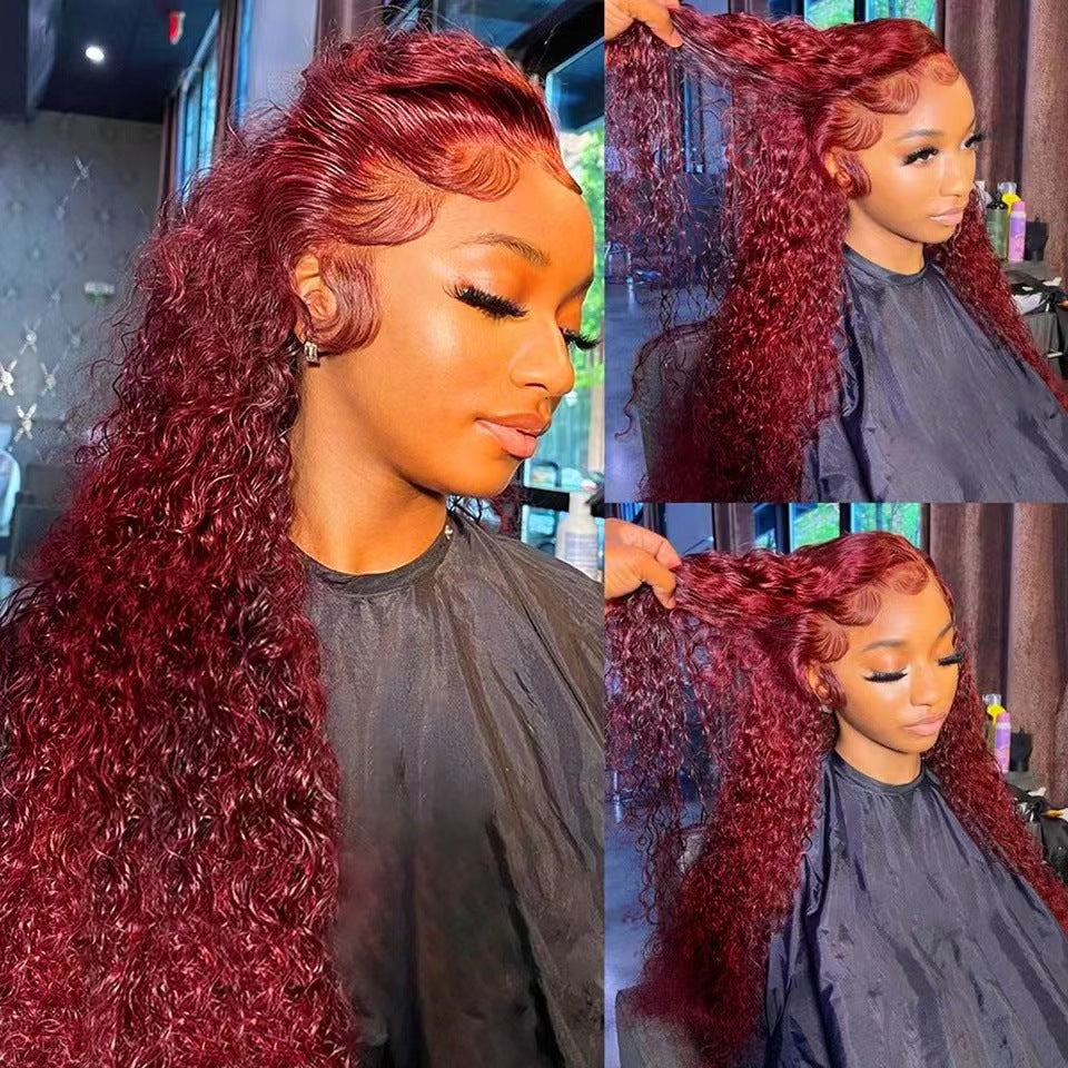 Luxe Wine Red Deep Wave