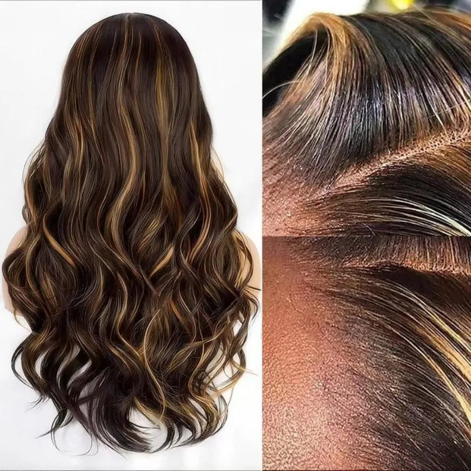 Luxe P1B30 Body Wave Human Hair Wigs