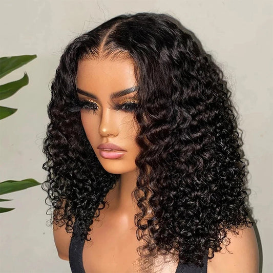 Luxe 13x4 front lace deep wave bob wig