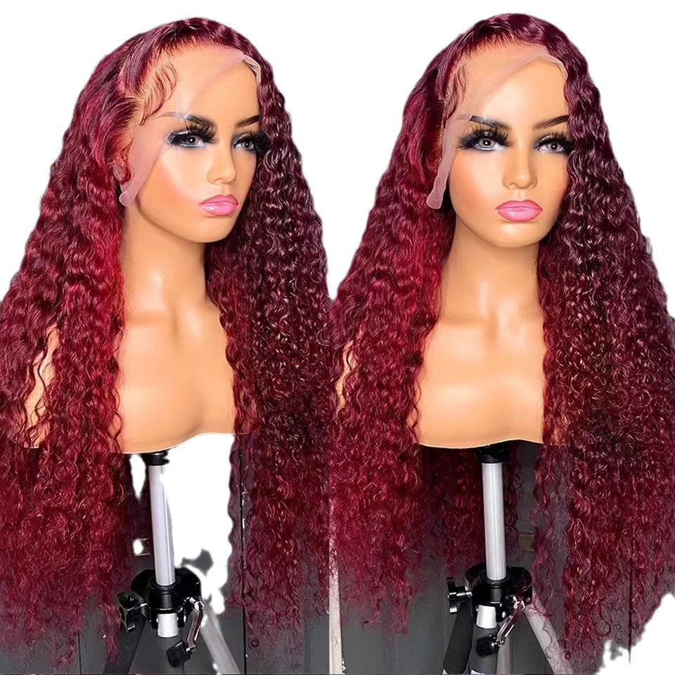 Luxe Wine Red Deep Wave
