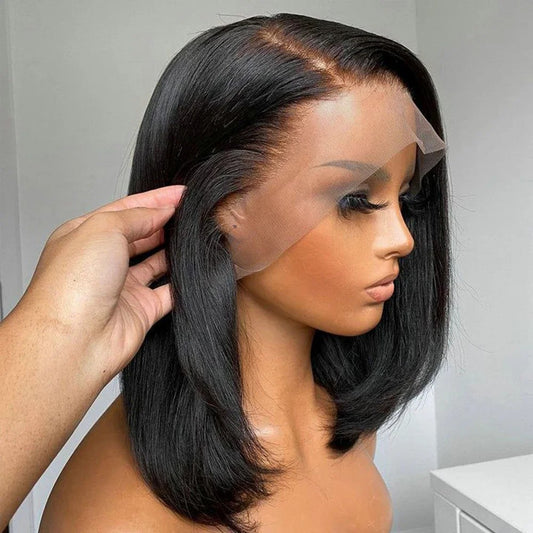 Luxe 13x4 full frontal lace bob wig