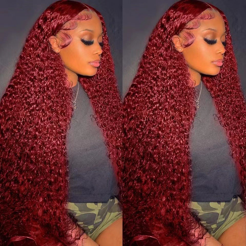 Luxe Wine Red Deep Wave