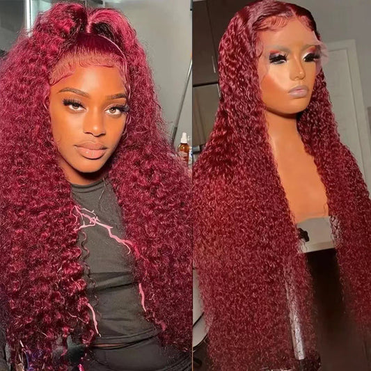 Luxe Wine Red Deep Wave