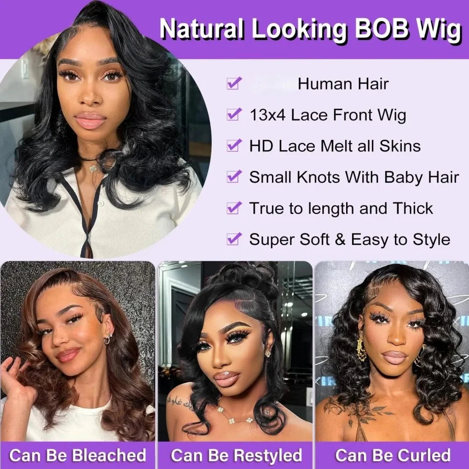 Body Wave Short Bob Wig